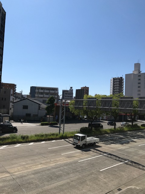 名古屋の空からは・・・