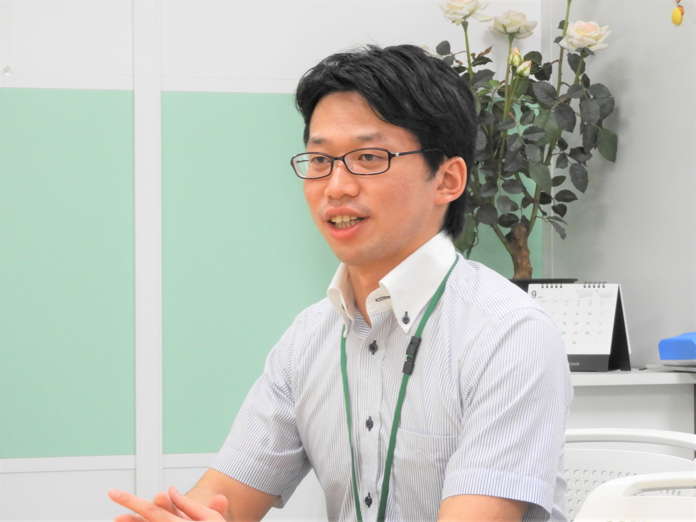 やってみたい分野へ<br />
サポートしてくれる環境